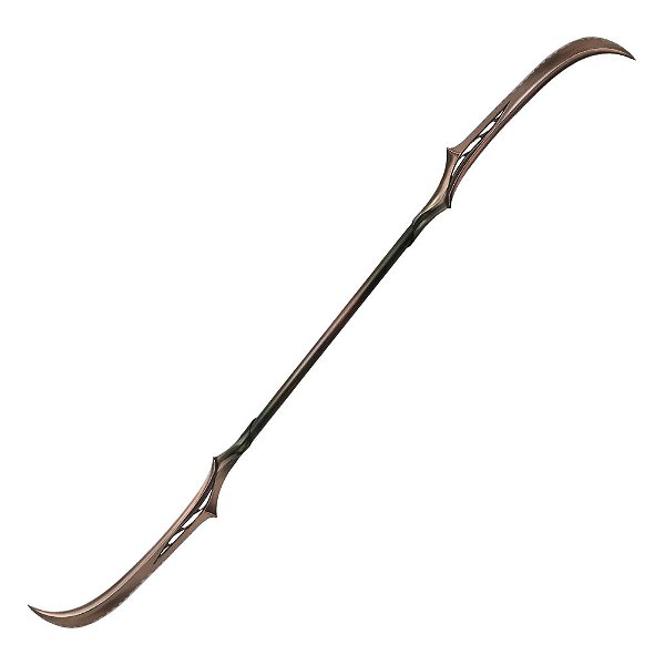 United Cutlery - "The Hobbit" Mirkwood Double-Bladed Poloarm