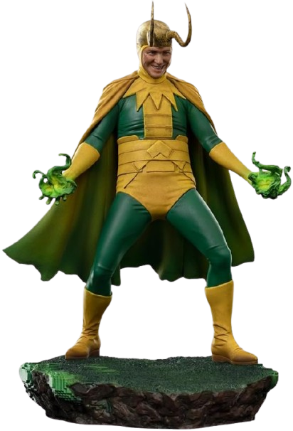 🔮 【NOVO / LACRADO】Loki Classic Variant - Art Scale 1/10 - Iron Studios | Colecionável Premium