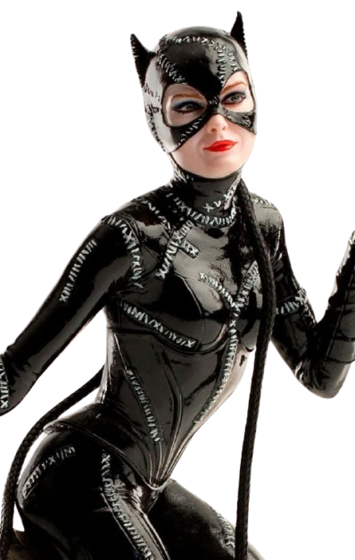 🖤【NOVO / LACRADO】Mulher-Gato (Batman Returns) - Michelle Pheiffer Estátua Colecionável 1/10