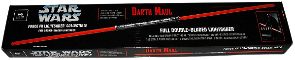 Master Replica Star Wars | Darth Maul Full Double-Bladed Lightsaber (Semi-Novo)