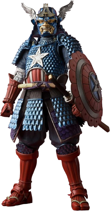 Bandai Tamashi Nations Samurai Captain America | Action Figure