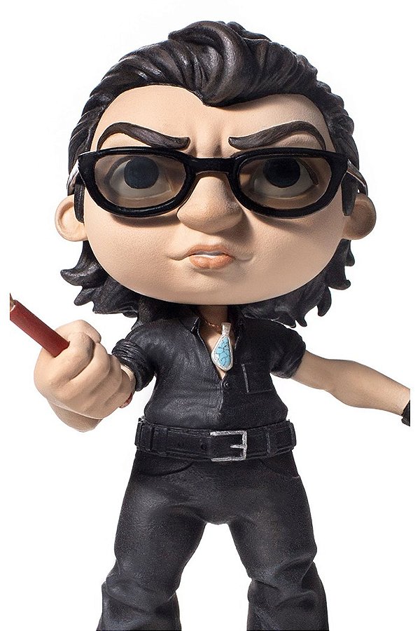 Iron Studios - Ian Malcolm (Jurassic Park) - MiniCo - Colecionável Oficial