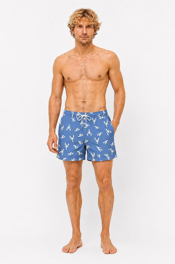 Short Lagosta Azul