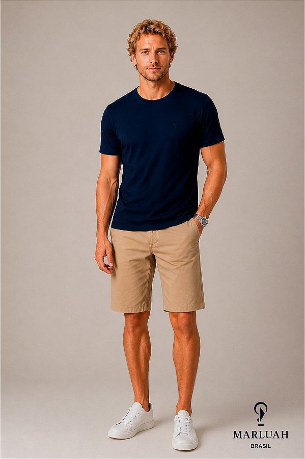 Camiseta Essential Azul Marinho