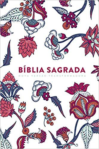 Bíblia NVT Letra Grande - Indian Flowers Branca: Capa Dura Soft Touch