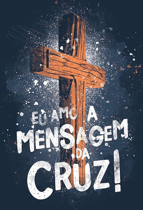 Bíblia NAA Mensagem da Cruz: Nova Almeida Atualizada Capa dura