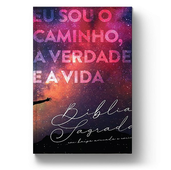 Bíblia cristã ARC 860 Eu Sou o Caminho - Letra Normal Almeida Revista e Corrigida