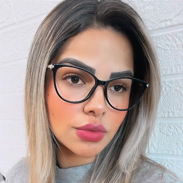 ARMAÇÃO FEMININA REDONDA ACETATO DELICADA E LINDA VOOX