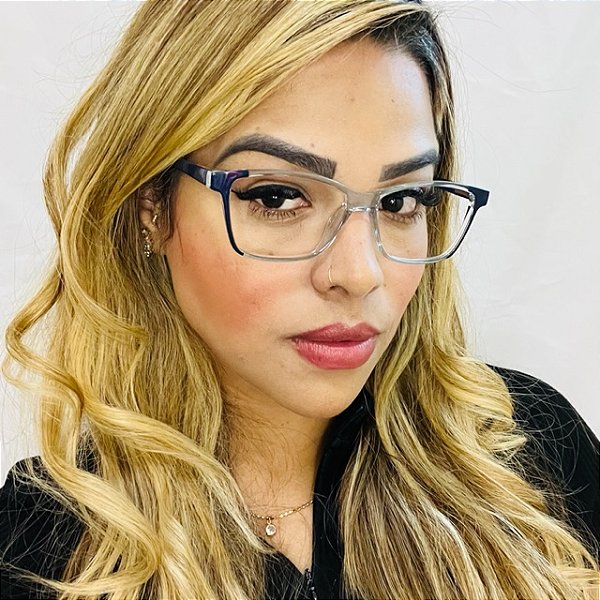 Armação Feminina Acetato Pequena Leve