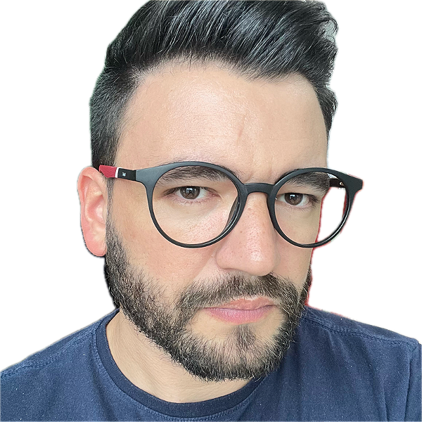Armação Masculina Redonda Geek Acetato Original VooX