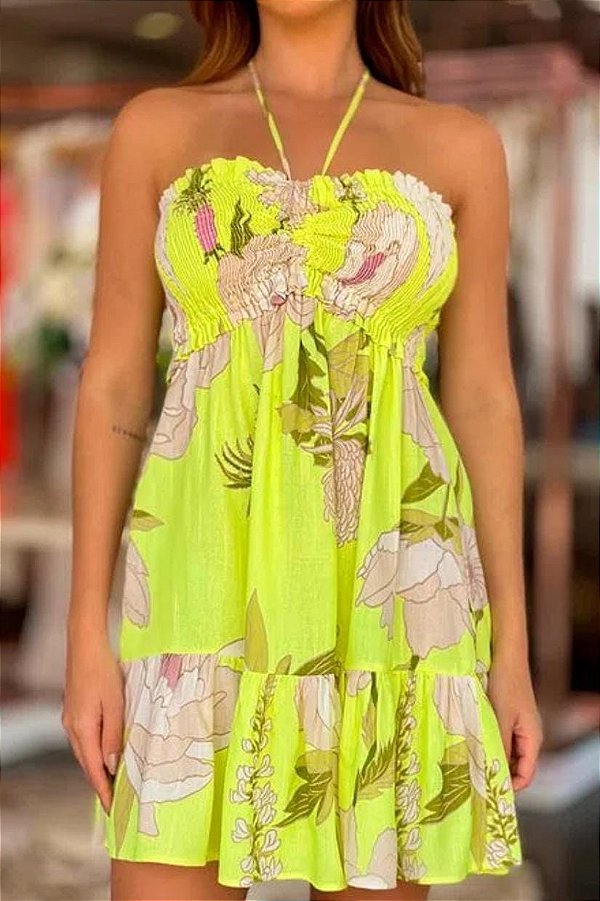 Vestido curto est calor flo farm - Compre online os looks da loja Ana  Luiza. Roupas e acessórios lindissimos