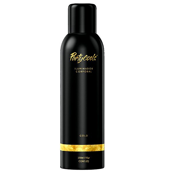 Iluminador em Spray Gold PRO (Dourado) 150ml - Party Cools