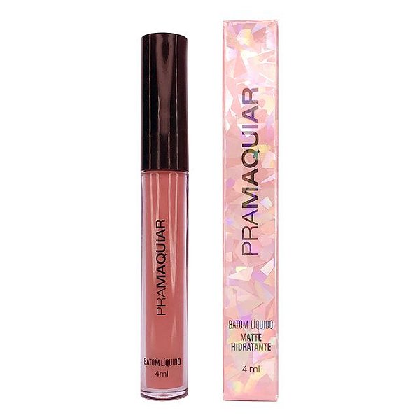 Batom Líquido Matte Hidratante Charme #4106 - Pra Maquiar