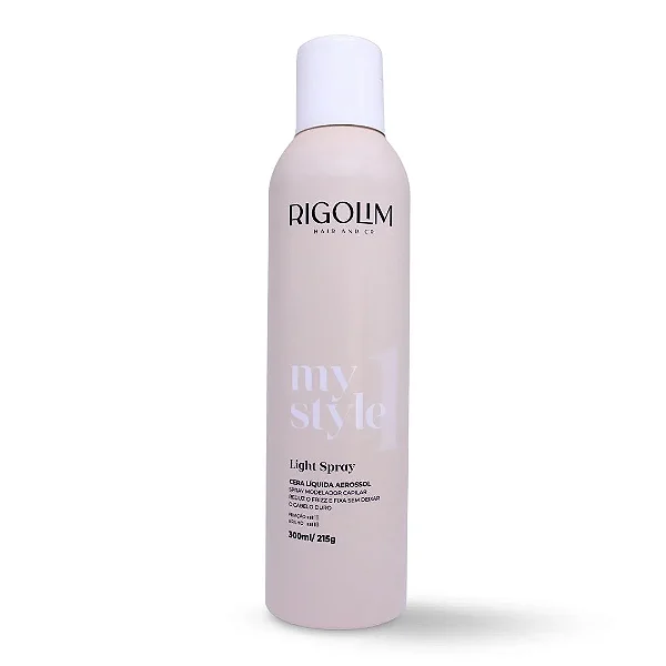 Light Spray Cera Líquida Aerosol 300ml - Rigolim Hair&Co