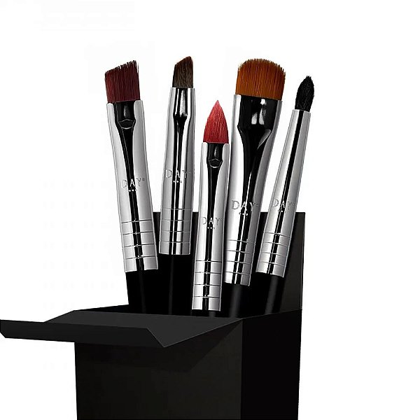 Kit 5 Pinceis Precisão PRO - Daymakeup Professional