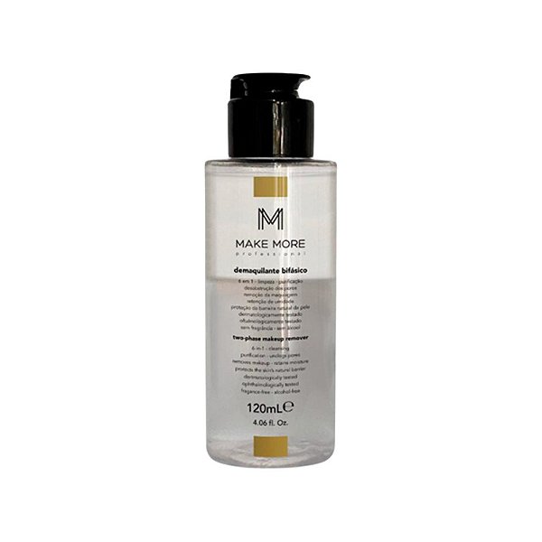 Demaquilante Bifásico 120ml - Make More
