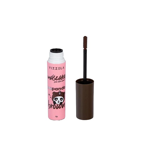 Máscara para Cílios Marrom No Panda Brown - Vizzela