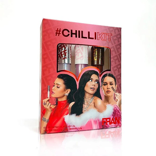 Kit de Gloss #CHILLIKIT - Fran by Franciny Ehlke