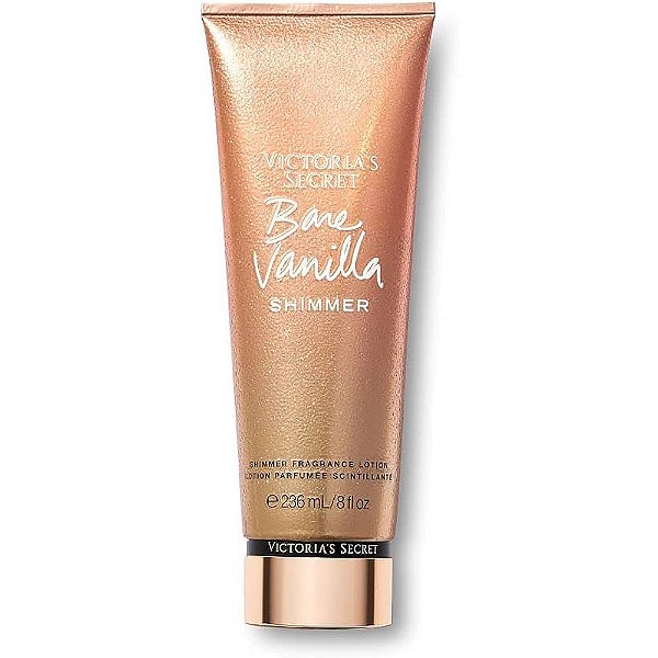 Hidratante Corporal Bare Vanilla SHIMMER 236ml - Victorias Secret
