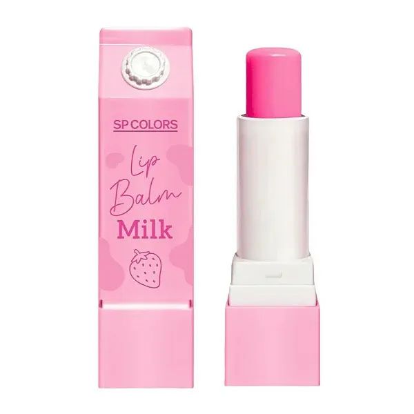 Lip Balm Milk Rosa Médio Cor 01 - SP Colors