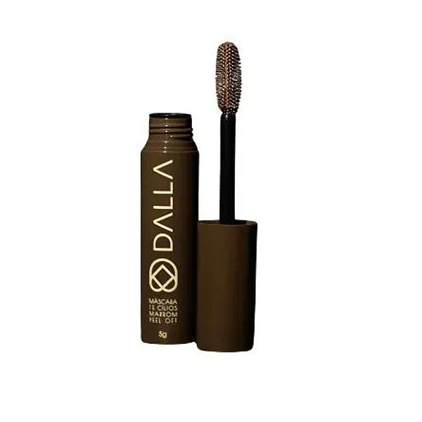 Máscara para Cílios Marrom Peel Off - Dalla Makeup