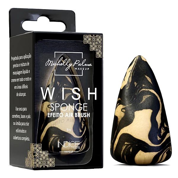 Esponja Wish Sponge Efeito Air Brush - Michelly Palma