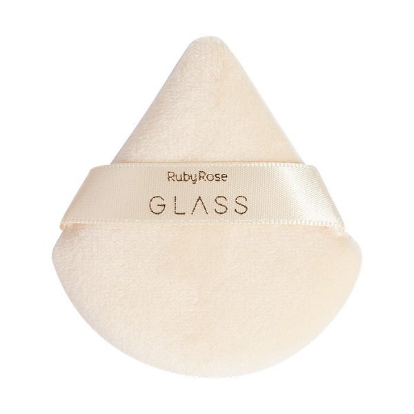 Esponja para Pó Powder Puff Glass - Ruby Rose