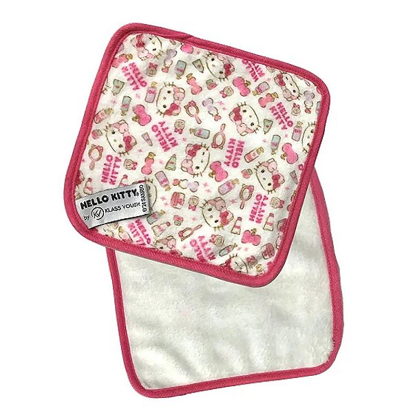 Toalha Demaquilante Hello Kitty - Klass Vough