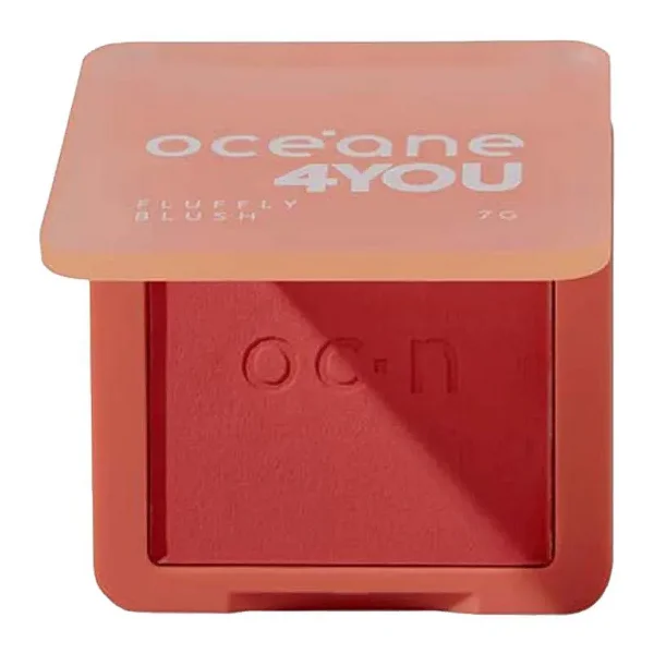 Blush Cremoso Coral Pink Fluffy Blush - Oceane 4you