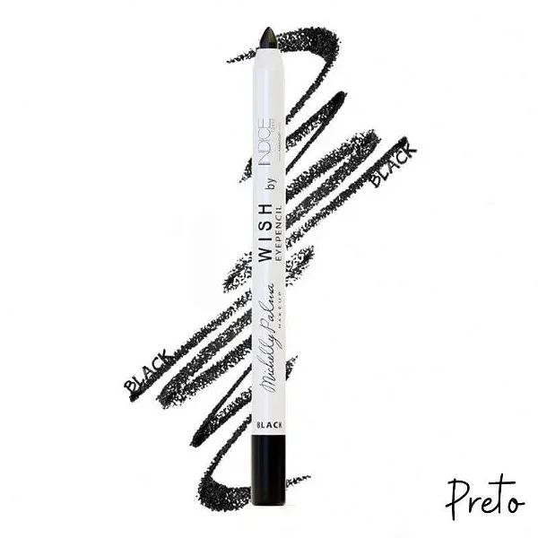 Lápis de Olhos Preto Black - Michelly Palma