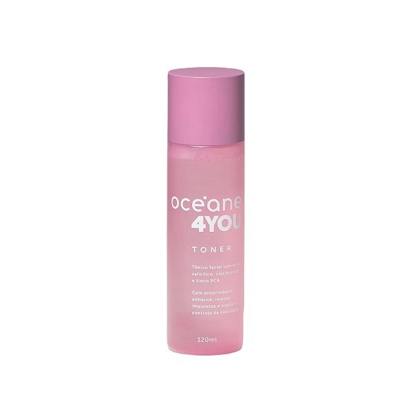 Tônico Facial com Ácido Salicílico Toner - Oceane 4you