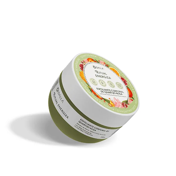 Esfoliante Corporal de Quartzo Rosa Ritual Energiza - Dalla