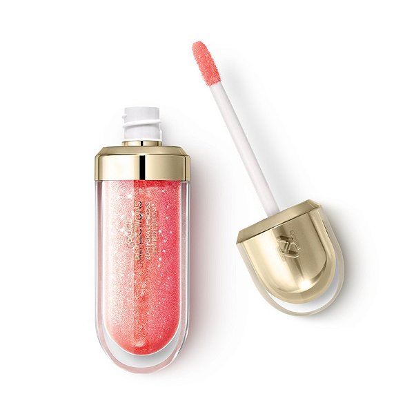 3D Hydra Lip Gloss Gold Reflections Cor 03 Radiant Apricot - KIKO MILANO