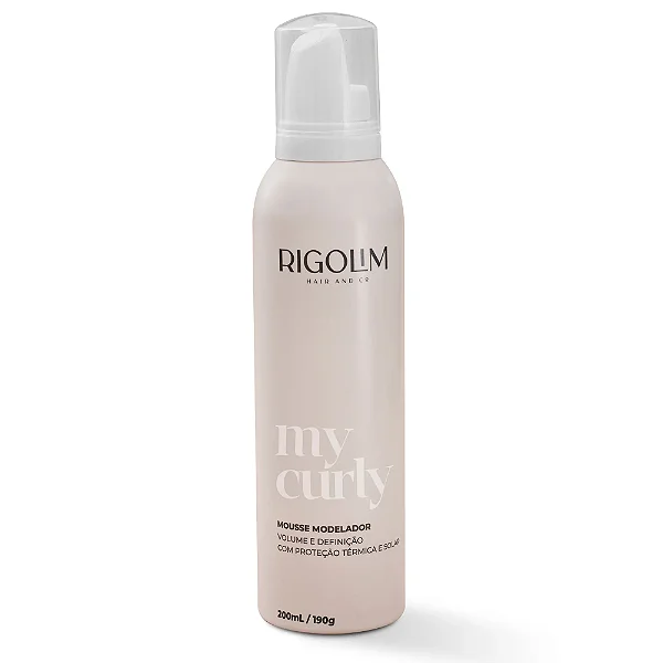 Mousse Modelador My Curly 200ml - Rigolim Hair&Co