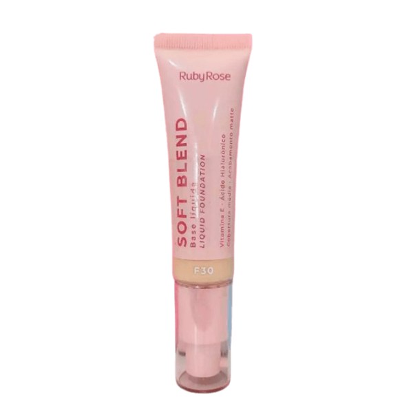 Base Líquida Soft Blend Linha Rosa - Ruby Rose
