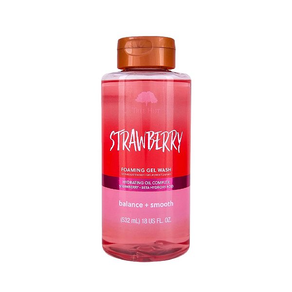 Gel de Banho Strawberry Foaming Gel Wash - Tree Hut