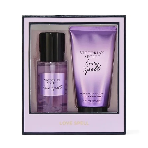 Kit Mini Splash e Hidratante Love Spell - Victoria's Secret