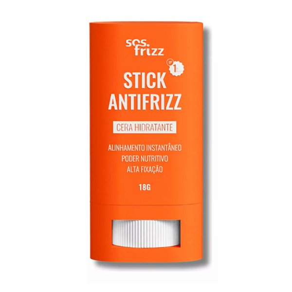 Cera Stick Antifrizz Hidratante Alta Fixação 18g - SOS Frizz