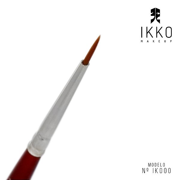 Pincel para Delineado Ponta Fina IK000 81000 - Ikko Makeup