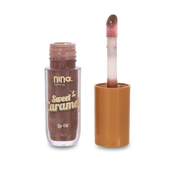 Lip Oil Sweet Caramel Night - Nina Makeup