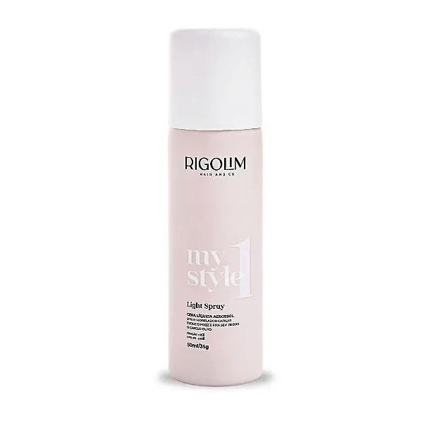 Mini Light Spray Cera Líquida Aerosol 50ml - Rigolim Hair&Co