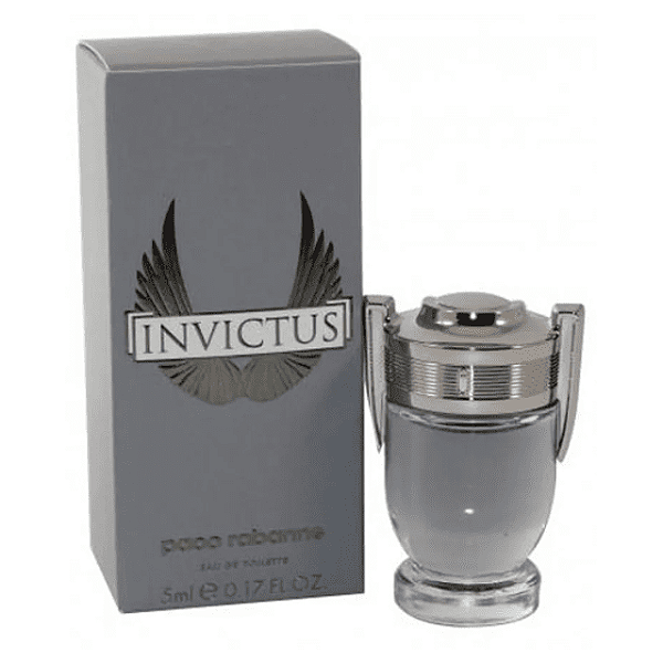 Miniatura Invictus Paco Rabanne Eau de Toilette - Mini Perfume Masculino 5ml