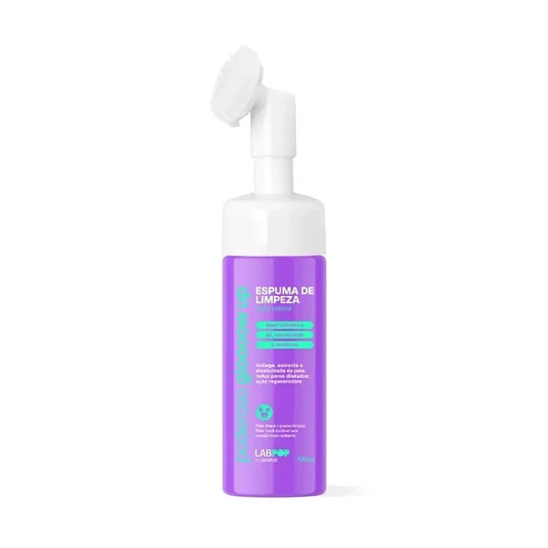 Espuma de Limpeza Poderoso Glow Up LABPOP - Labotrat