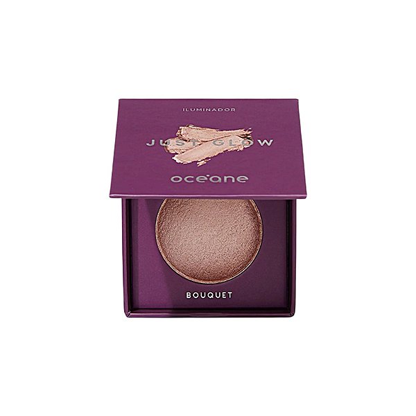 Iluminador Just Glow Bouquet Rosa - Oceane Purple