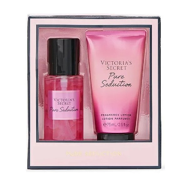 Kit Mini Splash e Hidratante Pure Seduction - Victoria's Secret