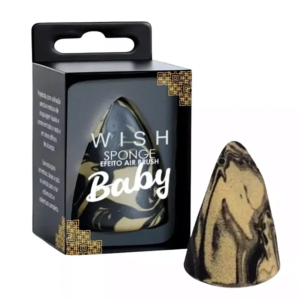 Mini Esponja Wish Sponge Baby Efeito Air Brush - Michelly Palma