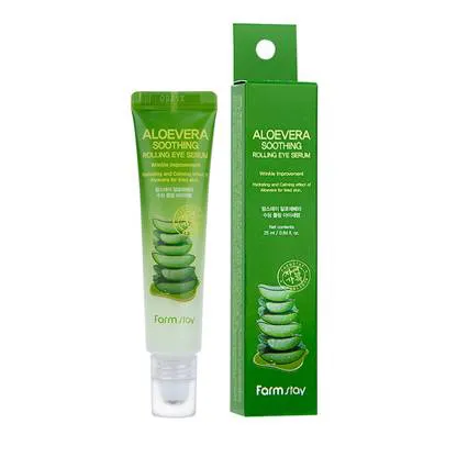 Sérum para Olhos Aloe Vera Soothing Rolling Eye Serum - Farmstay