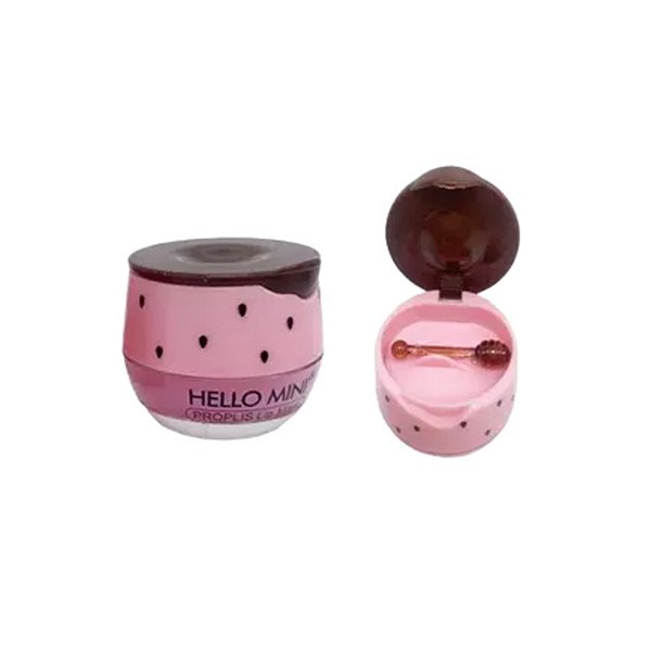 Máscara Labial Propolis Lip Mask Morango Y250 - Hello Mini