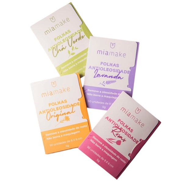Folhas Antioleosidade - Mia Make