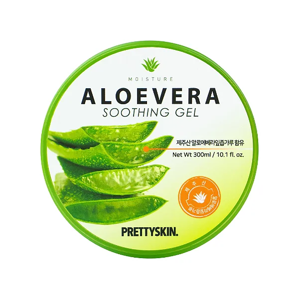 Hidratante Calmante Face e Corpo Aloe Vera Soothing Gel 300ml - Prettyskin
